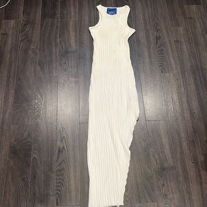 White Simon Miller Ribbed Dress